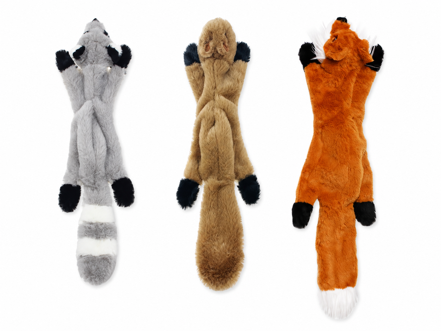 Furkly Plush Squeaky Dog Toy – Soft Animal Chew Toy for Puppies, Fetch, Tug & Interactive Play