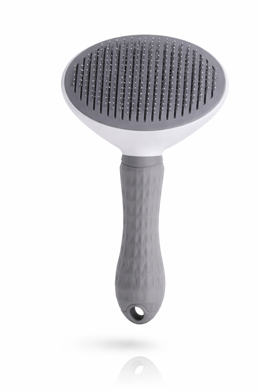Furkly One-Click Self-Cleaning Dog Grooming Brush – Pet Deshedding Brush for Loose Hair, Shedding, Long & Short Fur