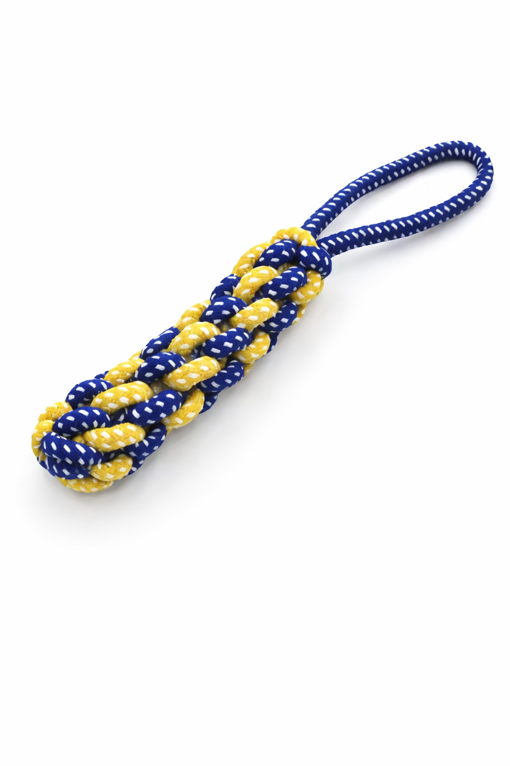 Furkly Braided Rope Tug Toy for Dogs – Durable Handle Dog Rope Toy for Tug of War, Chewing, Fetch & Interactive Play