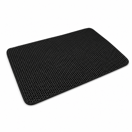 Furkly Cat Litter Mat – Waterproof Non-Slip Litter Box Mat for Tracking Control, Floors & Easy Cleanup