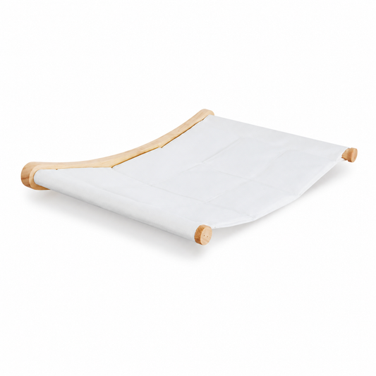 Furkly Wall Mounted Cat Hammock – Wooden Cat Shelf Bed for Climbing, Lounging, Perching & Indoor Rest