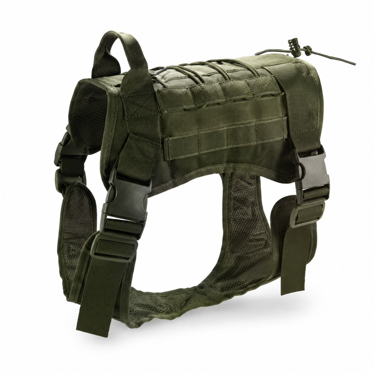 Furkly Tactical Dog Harness – Heavy-Duty Adjustable No-Pull Harness with Handle for Walking, Training & Outdoor Use