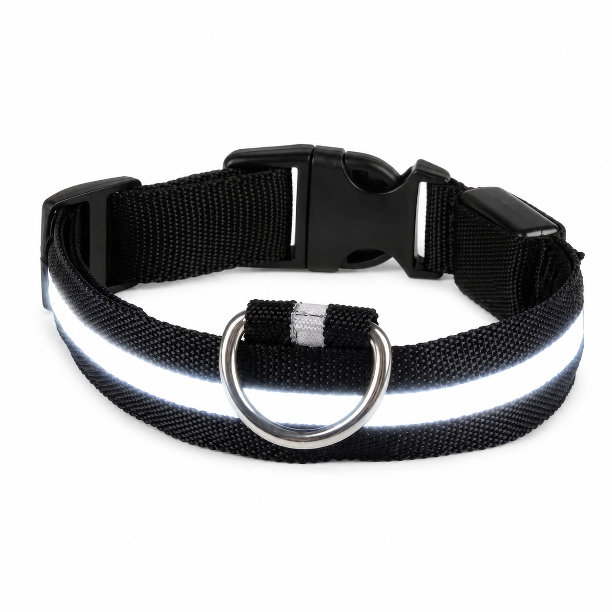 Furkly LED Dog Collar – Rechargeable Light-Up Safety Collar for Night Walking, Visibility & Outdoor Use