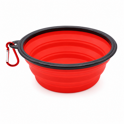 Furkly Collapsible Dog Bowl – Portable Silicone Travel Bowl for Food, Water, Walking, Camping & Outdoor Use