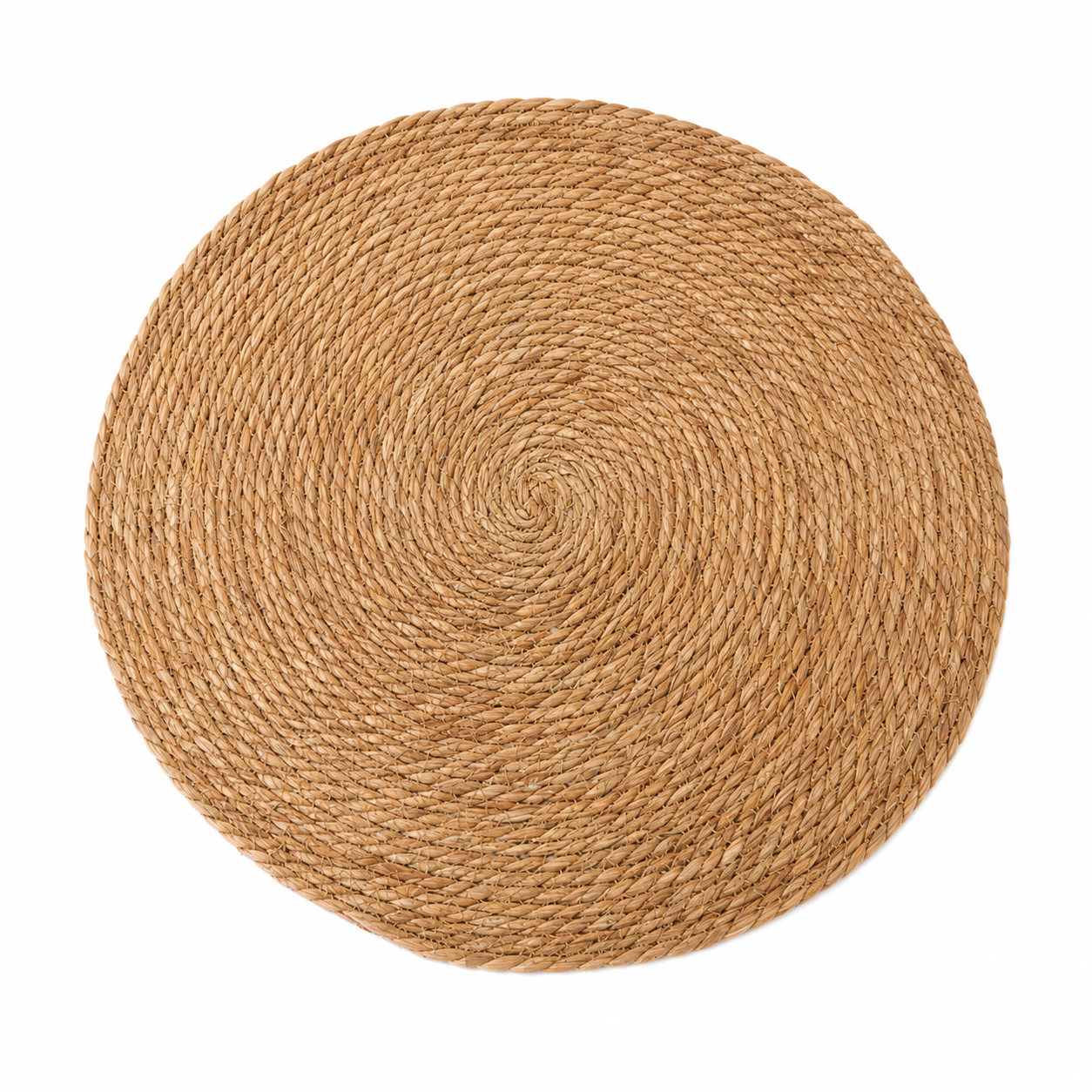 Furkly Round Cat Scratching Mat – Natural Rattan-Style Scratch Rug for Claw Care, Lounging & Furniture Protection