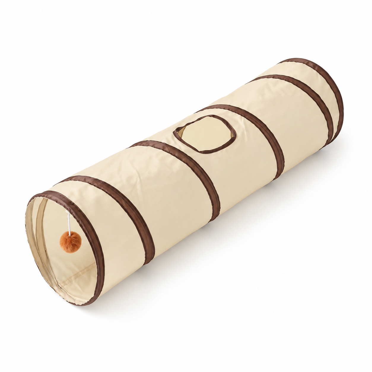 Furkly Cat Play Tunnel – Foldable Interactive Tunnel Toy for Hiding, Chasing, Exploration & Indoor Play