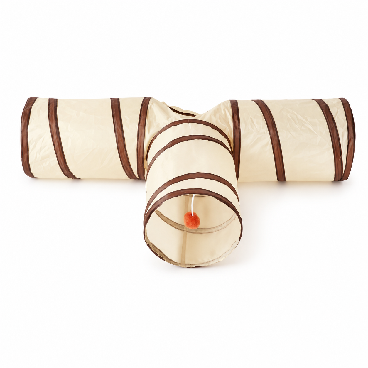 Furkly Cat Play Tunnel – Foldable Interactive Tunnel Toy for Hiding, Chasing, Exploration & Indoor Play