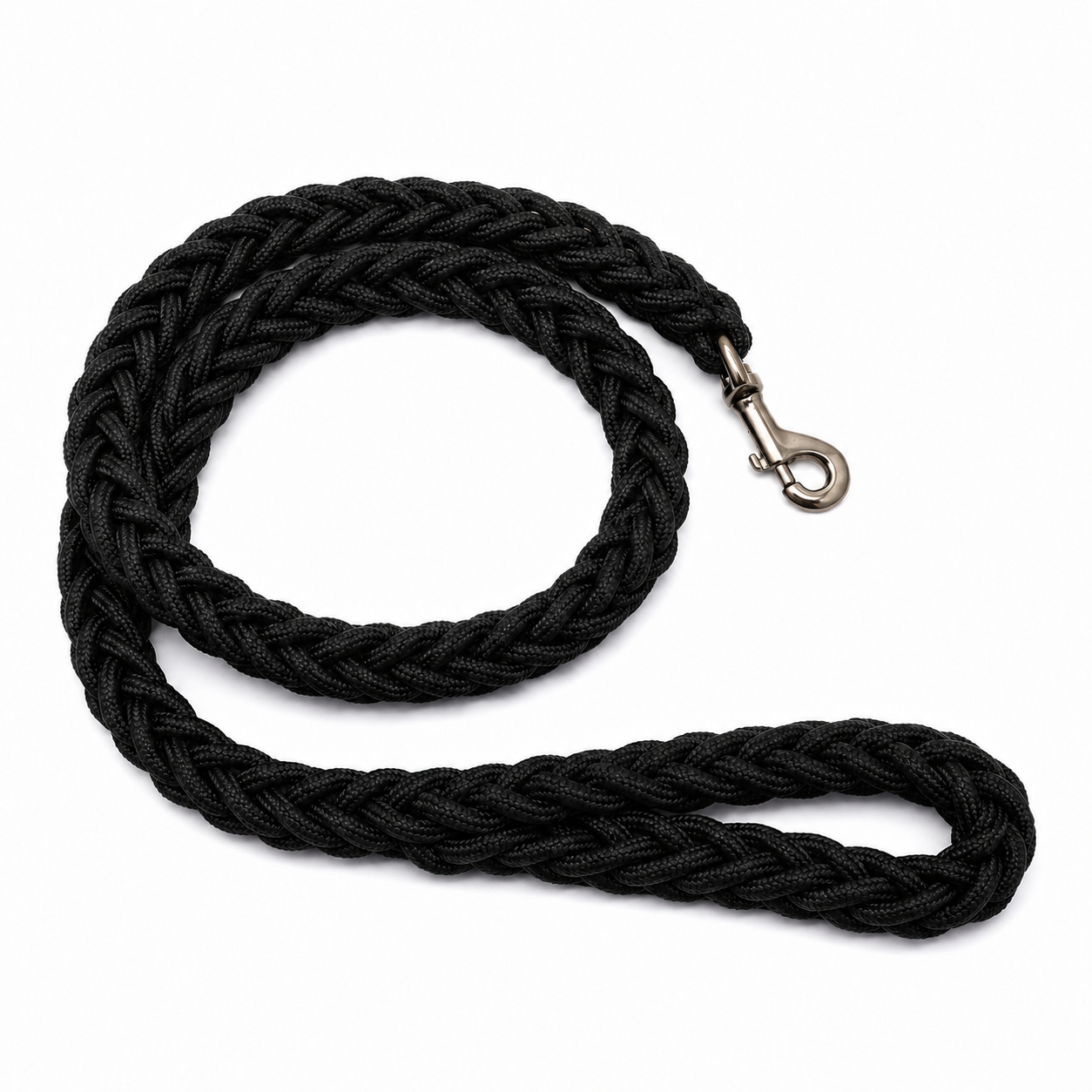 Furkly Heavy-Duty Braided Dog Leash – Sturdy Rope Walking Leash with Metal Clip for Training & Outdoor Use