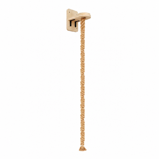 Furkly Wall Mounted Cat Climbing Rope – Sisal Rope Cat Tree with Perch for Climbing, Scratching & Indoor Play